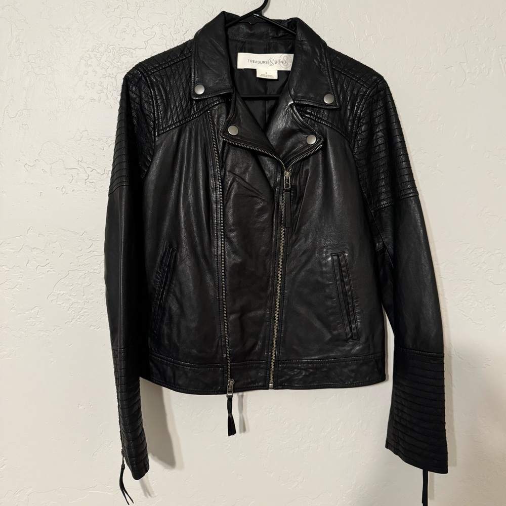 Treasure and Bond leather jacket